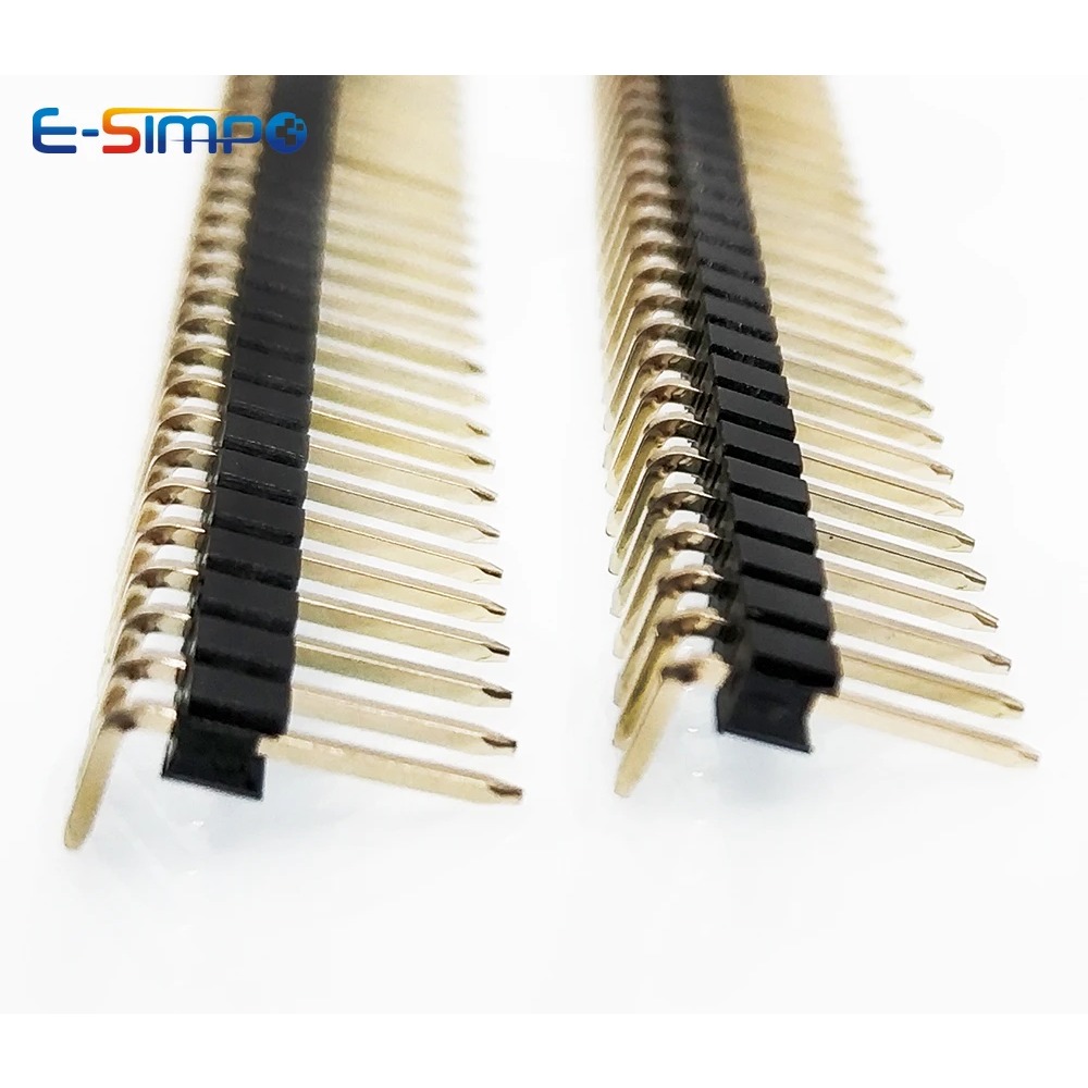 100pcs 2.54mm Single Row Break - Male Female Header Pin review and price