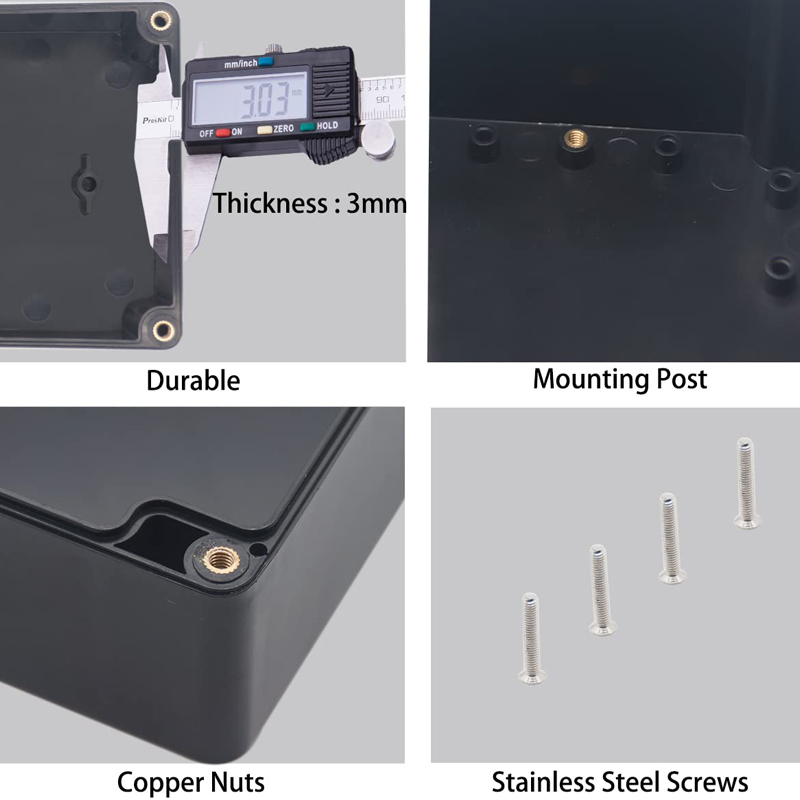 Waterproof Junction Box ABS Pl - Diy Electronics Box review and price