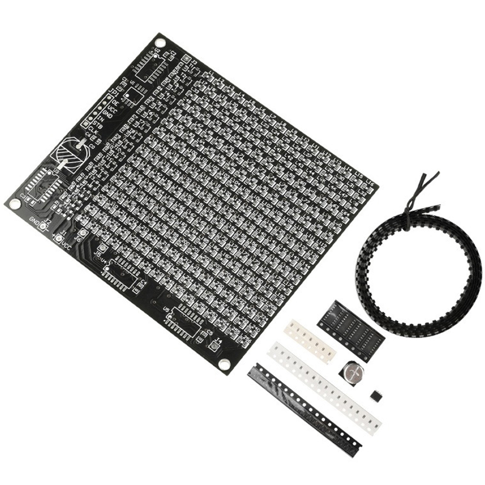 64/256 LED SMD Dot Matrix Adve - Diy Electronics Soldering Kit review and price